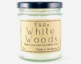 White Woods Candle