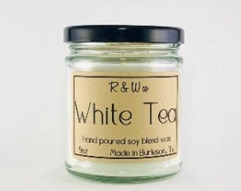 White Tea Candle