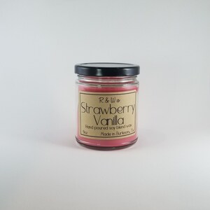 Strawberry Vanilla Candle
