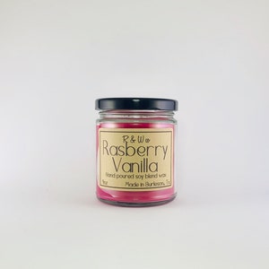 Raspberry Vanilla Candle