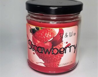 Strawberry Candle