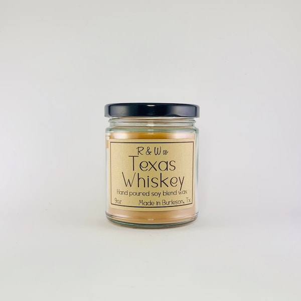 Texas Whiskey Candle