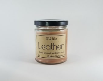 Leather Candle