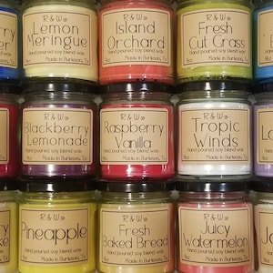 48 Candles Wholesale, Highly Scented Soy Candles, Hand-Poured in small batches.