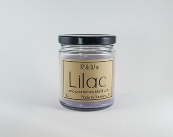 Lilac Candle