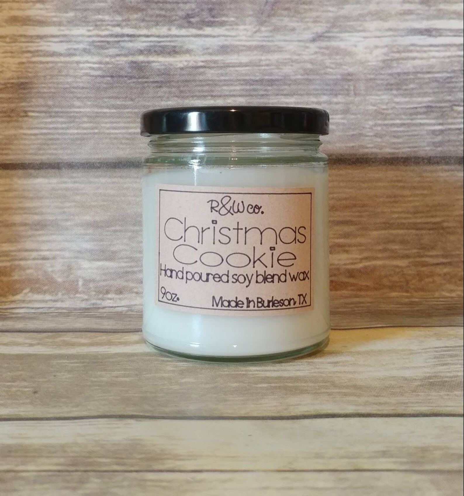 Christmas Cookie Candle Etsy