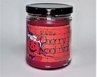 Cherry Kool Aid Candle