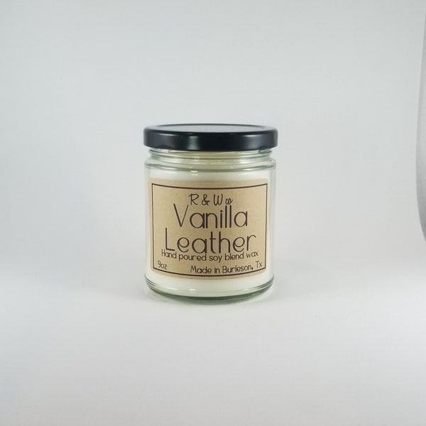 Vanilla Leather Candle - Same as Leather & Lace