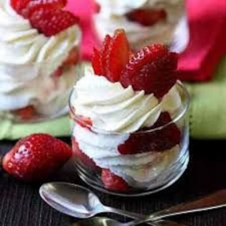 Strawberries and Cream Fragrance Oil Etsy