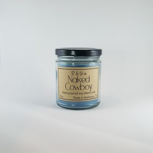 Naked Cowboy Candle