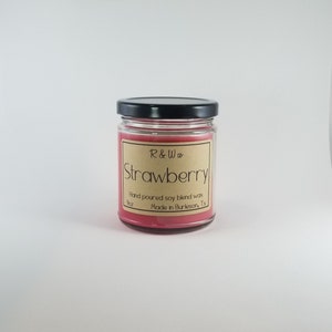 Strawberry Candle
