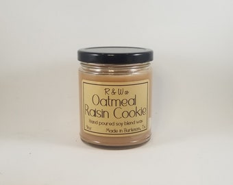 Oatmeal Raisin Cookie Candle