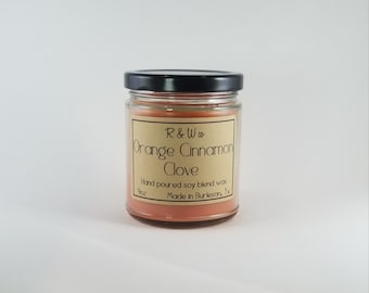 Orange Cinnamon Clove Candle