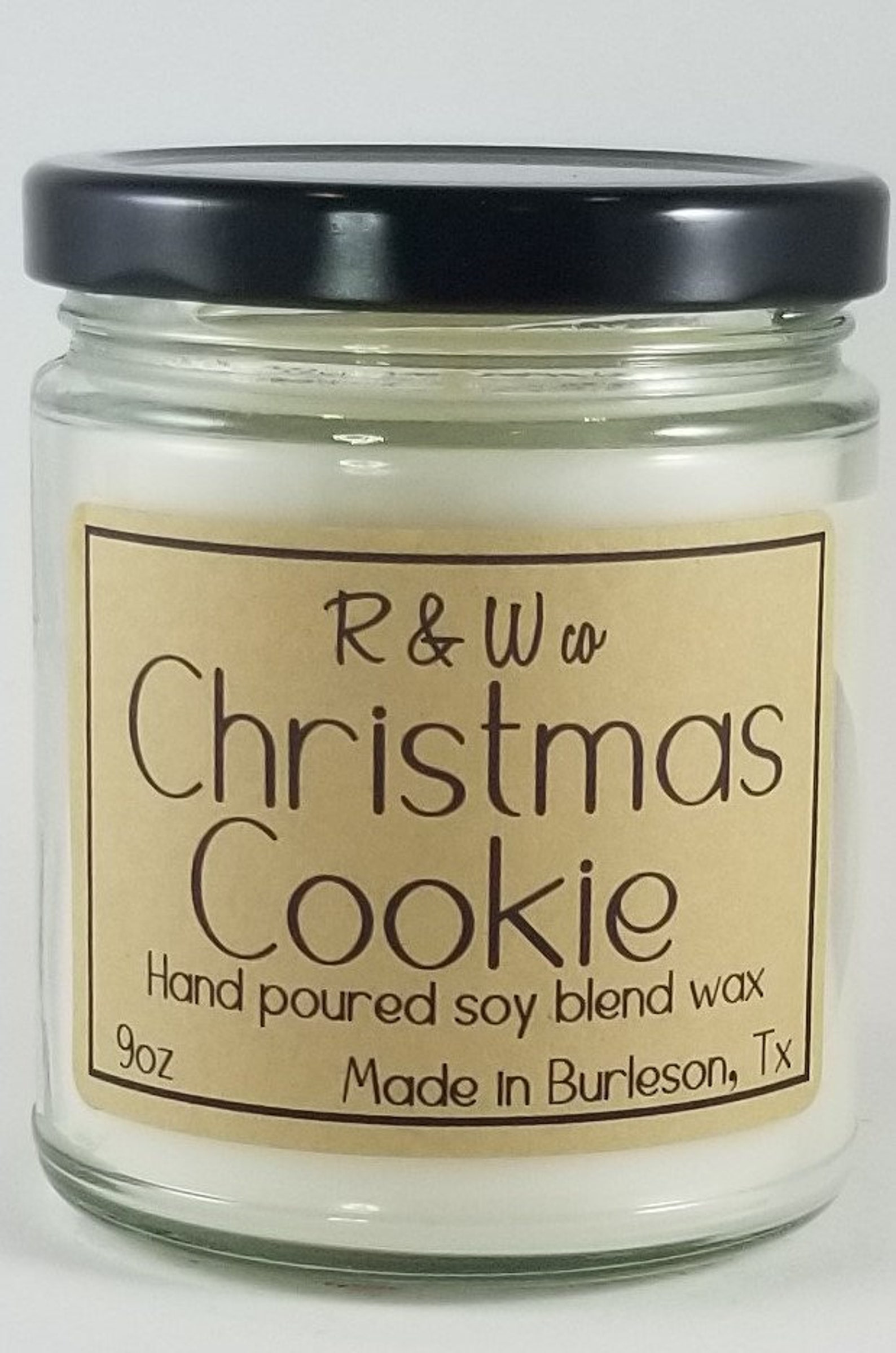 Christmas Cookie Candle Etsy