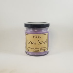 Love Spell Candle