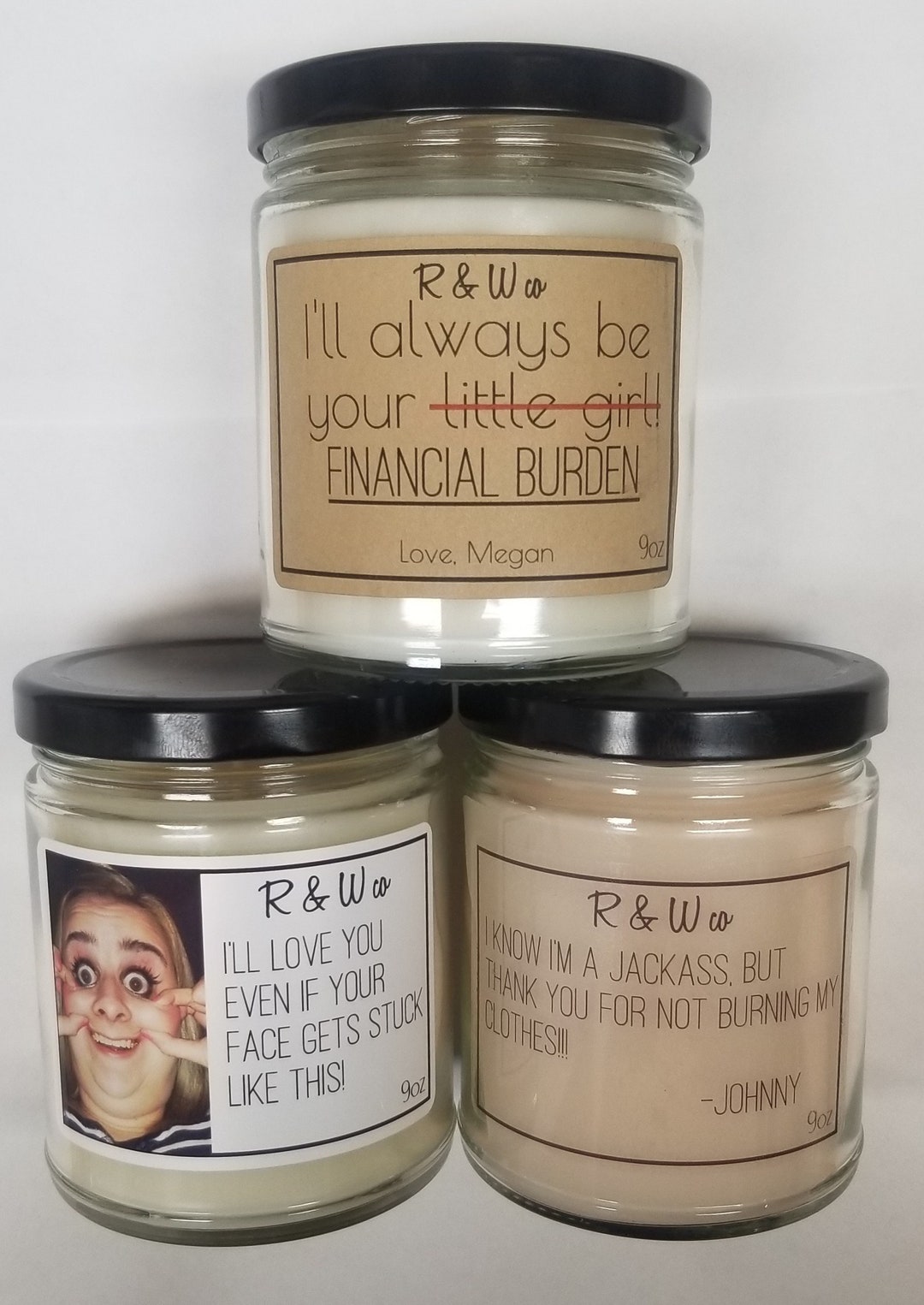Custom Candle With Personalized Text and Images!!! (make Your Own ...