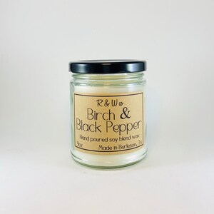 Birch & Black Pepper Candle