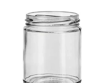 Salsa Jar 9oz. (Case of 12) w/ Lids.
