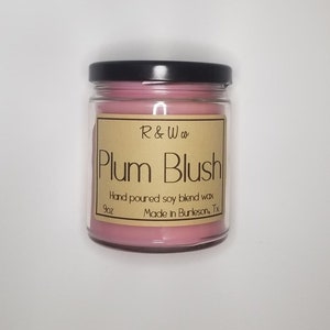 Plum Blush Candle