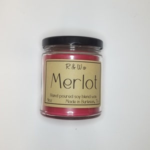 Merlot Candle