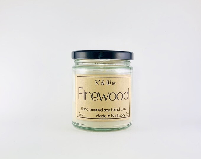 Firewood Candle