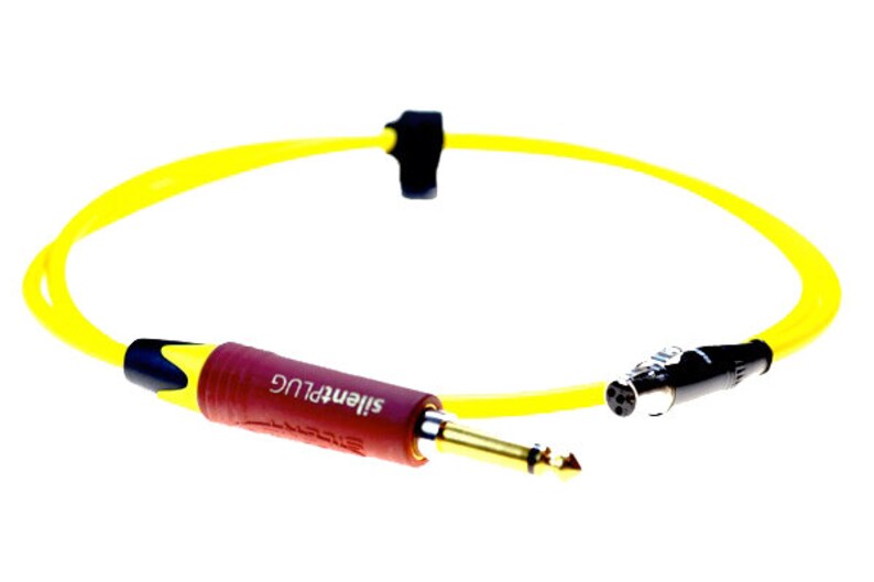 Professional Instrument lead 14 Mono Jack 6.35mm TS to 14 Mono Jack 6.35mm TS Van Damme Cable Unbalanced