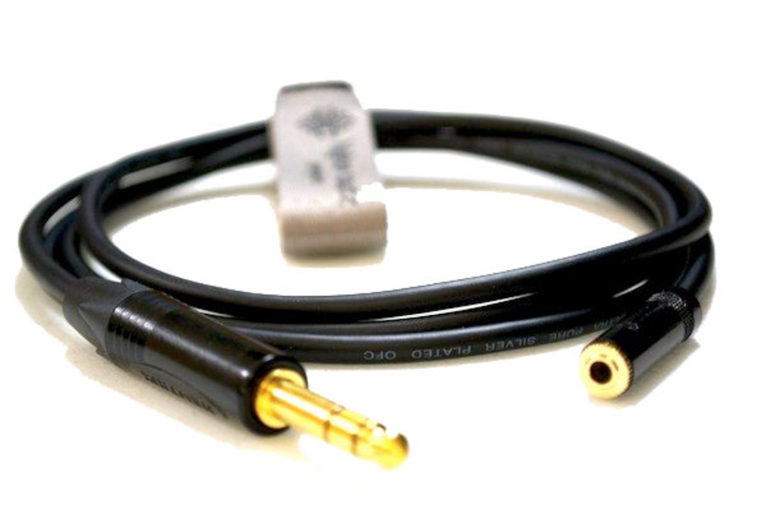 Cable de extensión de auriculares profesional 1/4 Jack estéreo recto macho  de 6,35mm a 3,5mm estéreo Mini Jack TRS enchufe equilibrado Van Damme Cable  -  México