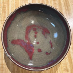 Austin TX 8" Pottery Bowl signed MLD