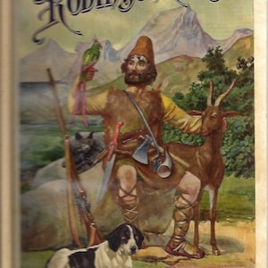 1917 Robinsón Crusoé, SPANISH Language, Daniel De Foe