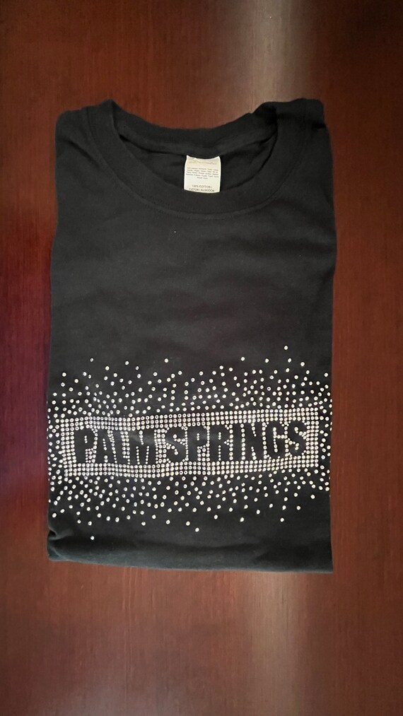 PALM SPRINGS Tee Shirt — Black XL