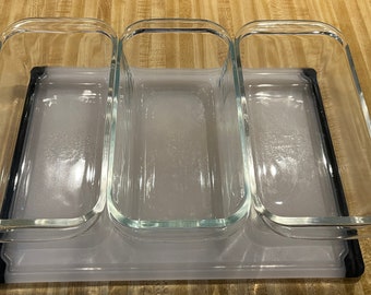 Pyrex 1.5 qt Clear Glass Loaf Pan 213