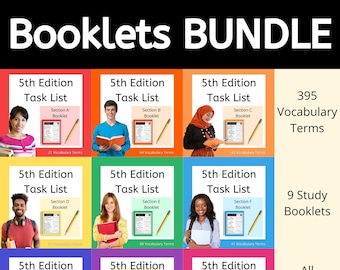 ABA Study Booklets Bundle - BCBA Exam Prep for 5th Edition Task List