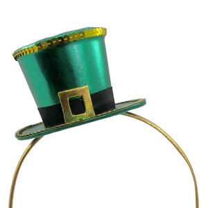 st patricks day mini top hat
