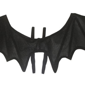 35 Black Cosplay Bat Dragon Wings Masquerade Dark Angel - Etsy