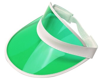 Green casino visors for sale