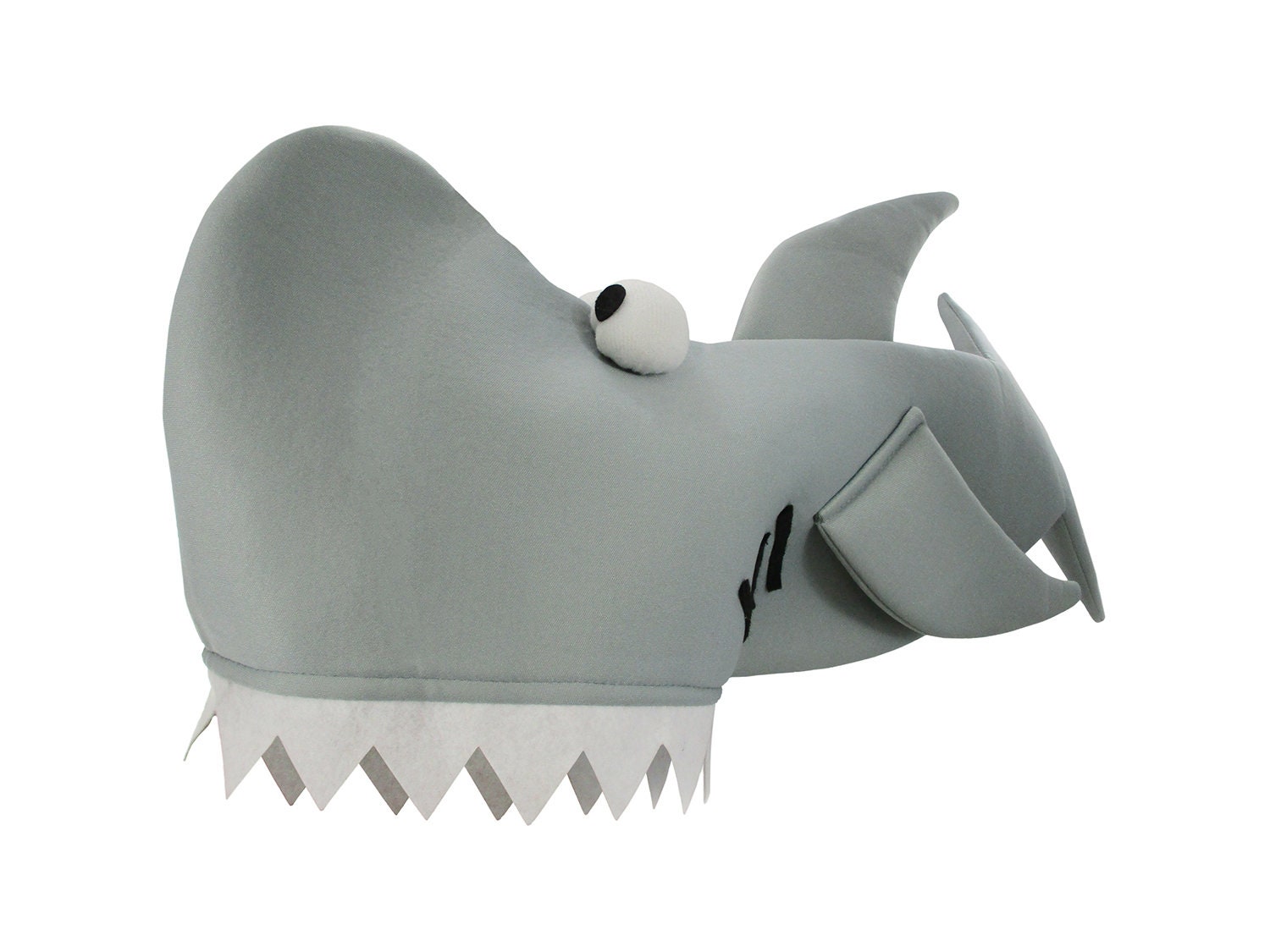 Mens Womens Seafood Novelty Shark Teeth 