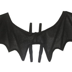 2Pcs Women Bat Hair Clips Hairpin Cloth Black Little Devil Wings Cosplay Prop 2Pcs Women Bat Hair Clips Hairpin Cloth Black Little Devil Wings Cosplay Prop