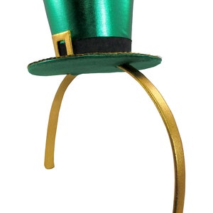 st patricks day mini top hat