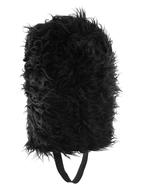 Adult Queens Black Royal Guard Soldier Bearskin Beefeater Fancy Dress Costume Ha