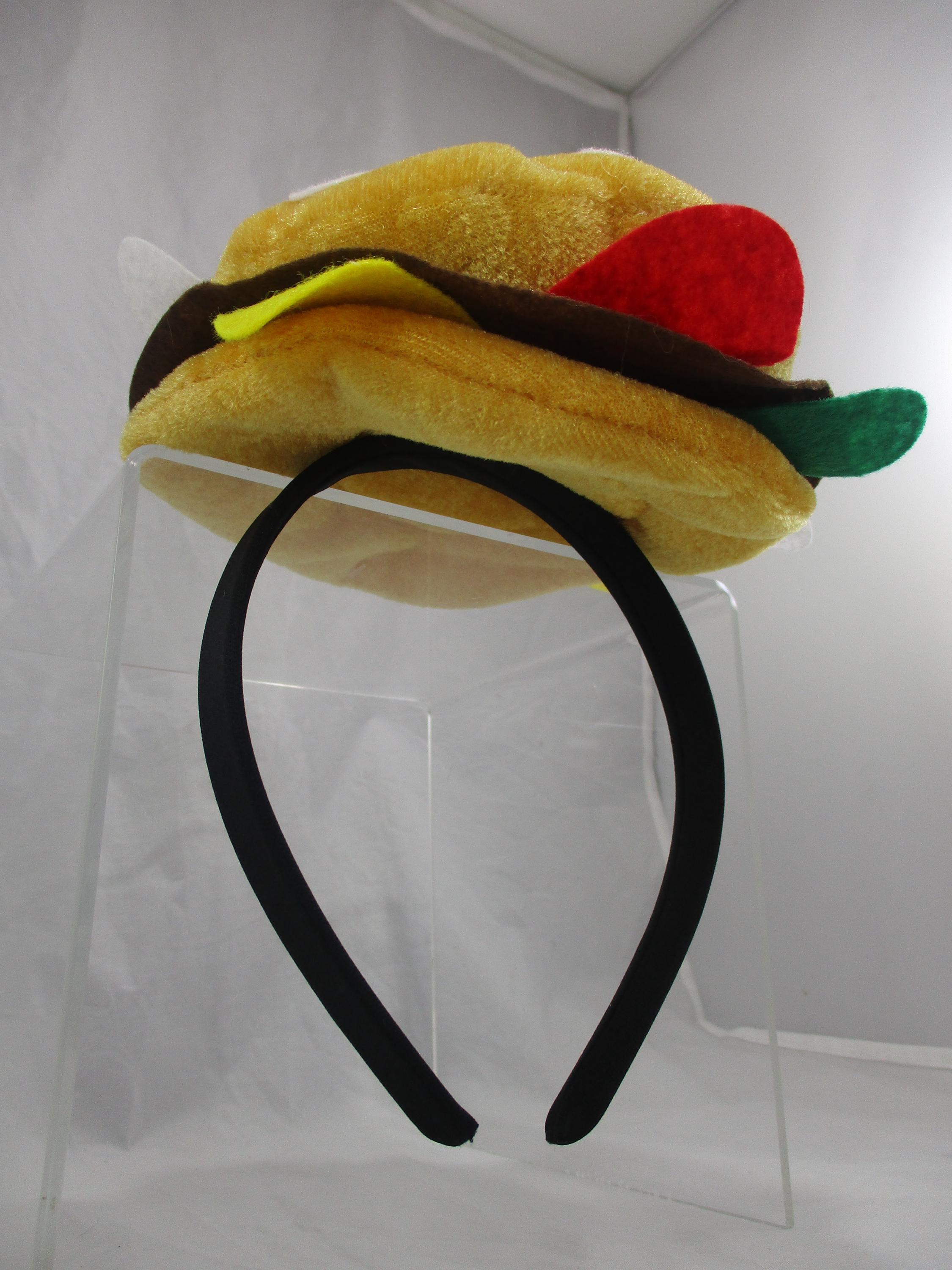 Cappello Fantasia A Forma Di Cheeseburger Creativo Costume - Foto 9