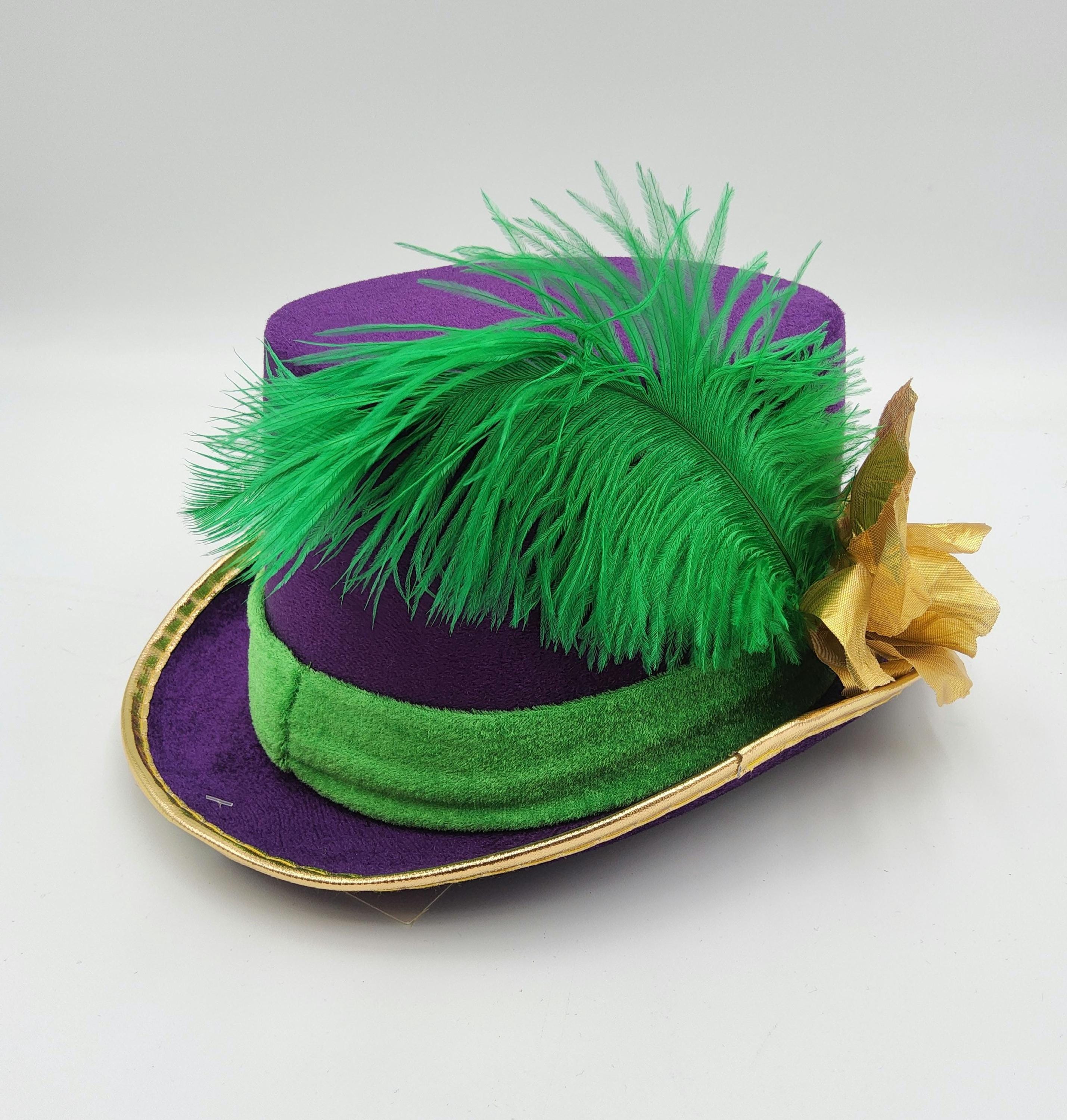 Green fancy dress hats sale