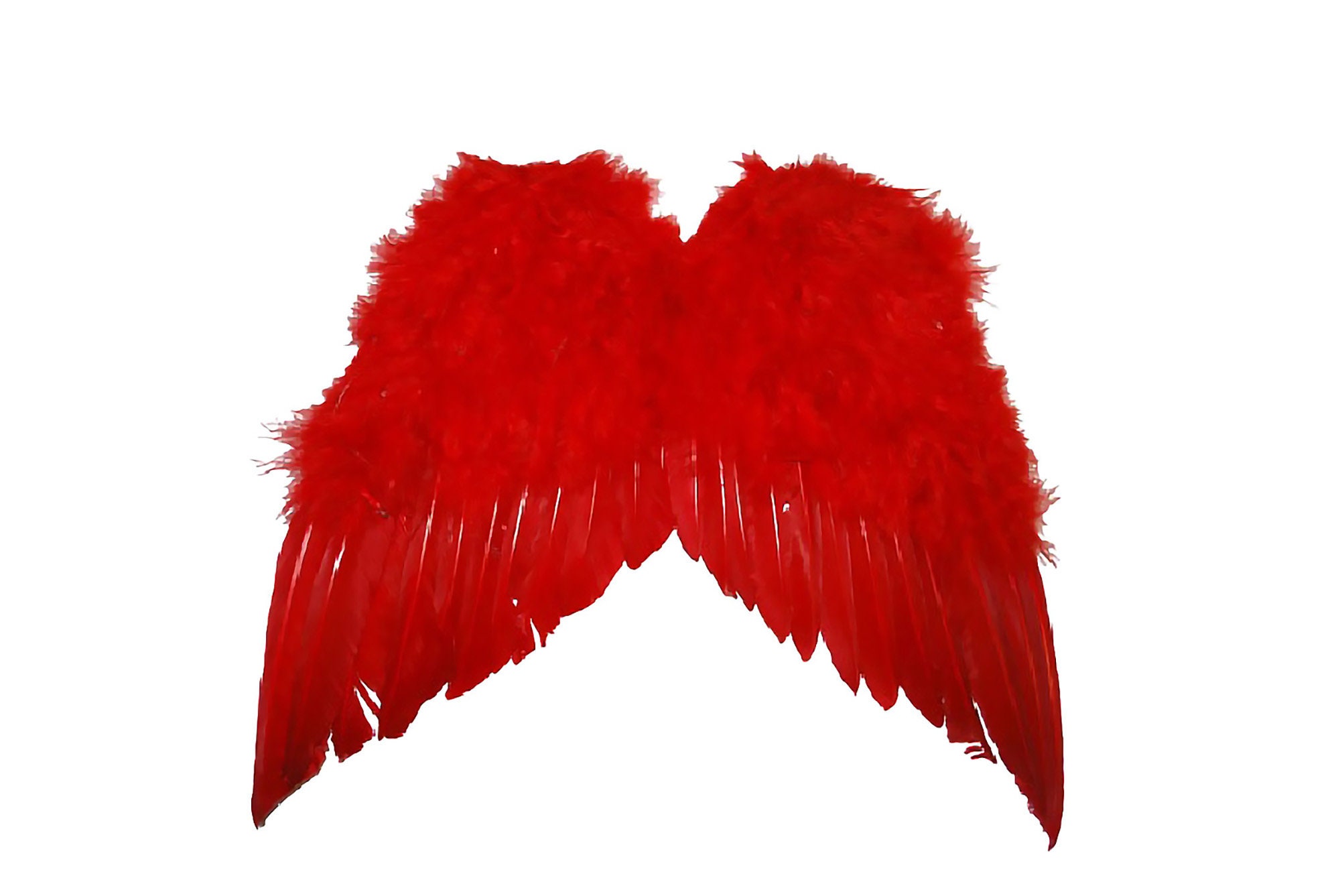 Unisex Adult Child Mini Cupid Angel Devil Faux Feather Wings Valentin…