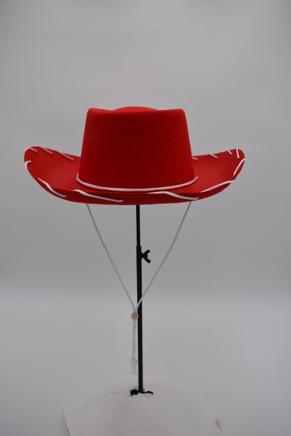 Cowgirl Stitched Hat Red Child Cowgirl Stitched Hat Red Child