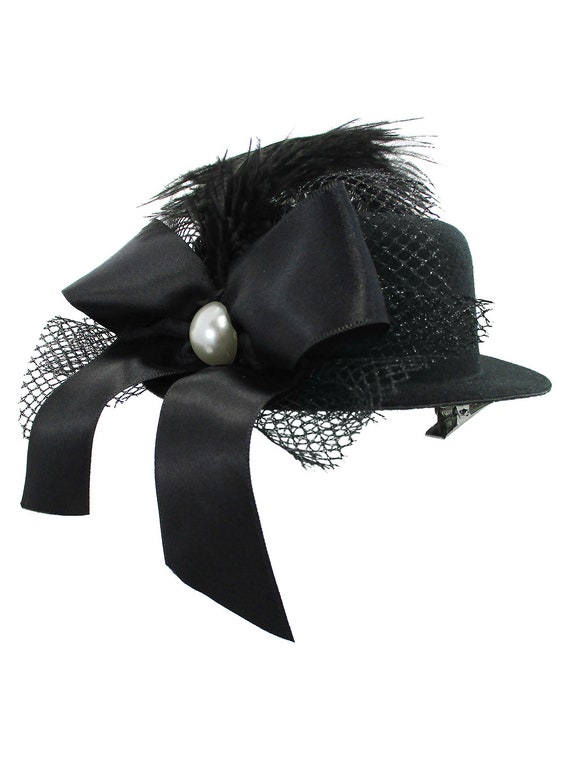 STEAMPUNK HALLOWEEN MINI TALL TOP HAT womens ladies fancy dress costume