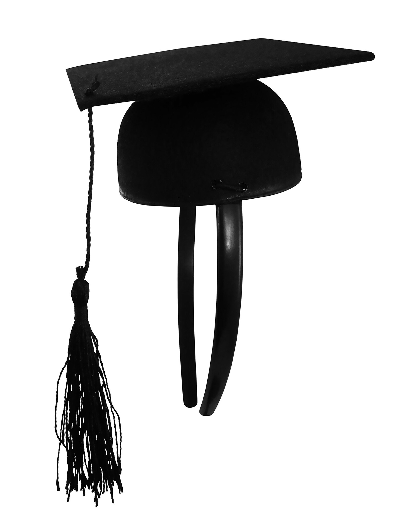 Black Mini Graduation Cap With Tassel on A Headband Hat School Etsy