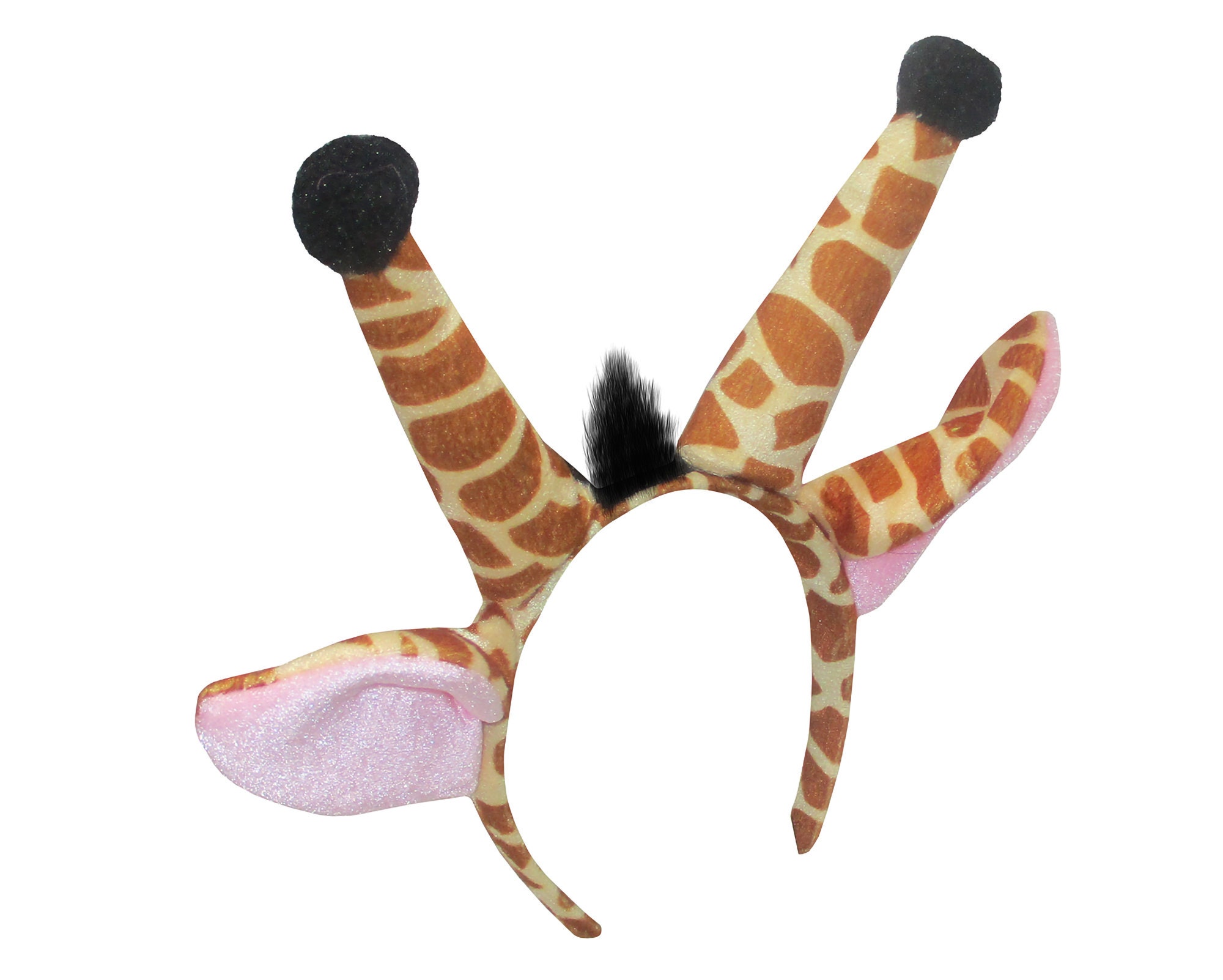 Giraffe Headband Ears Tail Safari Adult Child Zoo Animal | Etsy