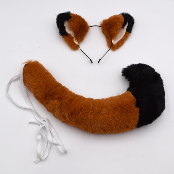 Fox Tabard for Children Hood Tail