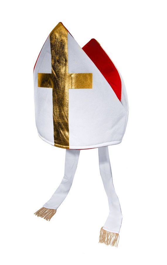 Bishop Priest Pope Costume Hat 