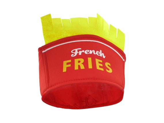 French Fry Fries Hat Fried Potatoes Vendor Food Stand Carnival Fair Costume 