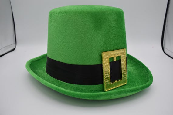 Deluxe Paddys Day Mini Bowler Hat Velour Deluxe Paddys Day Mini Bowler Hat Velour